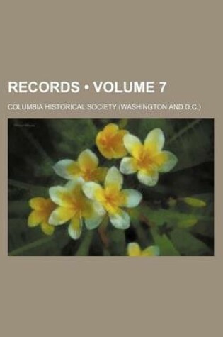 Cover of Records (Volume 7)