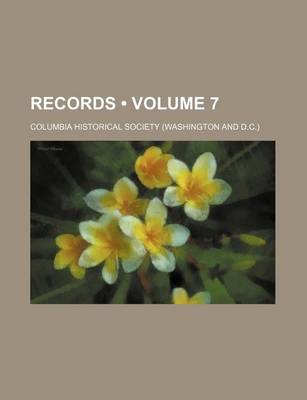 Book cover for Records (Volume 7)