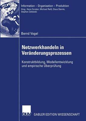 Book cover for Netzwerkhandeln in Veränderungsprozessen