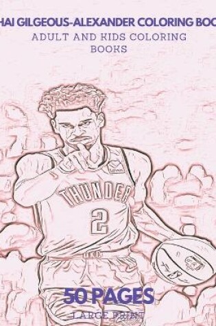 Cover of Shai Gilgeous-Alexander Coloring Book