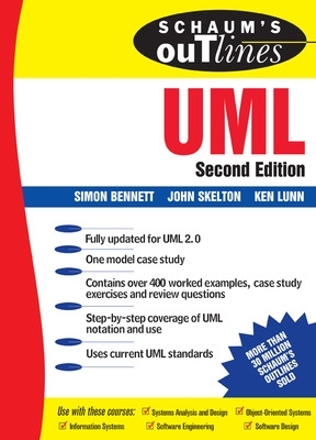 Book cover for Schaum's Outline's UML