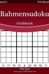 Book cover for Rahmensudoku Großdruck - Band 2 - 276 Rätsel