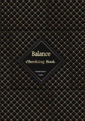 Cover of Balance Checking Book Simple Account Tracker