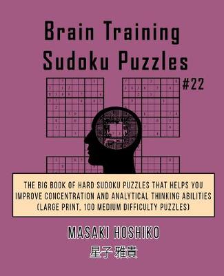 Book cover for Brain Training Sudoku Puzzles #22