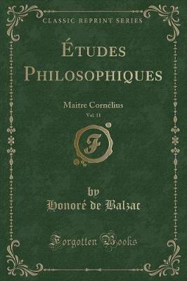 Book cover for Études Philosophiques, Vol. 11