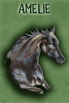 Book cover for Watercolor Mustang Amelie