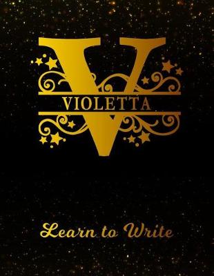 Book cover for Violetta Learn to Write