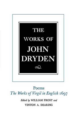 Book cover for The Works of John Dryden, Volume V