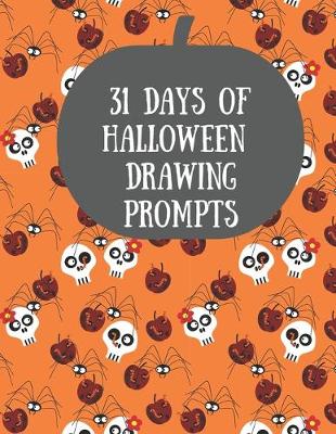 Book cover for 31 Days of Halloween Drawing Prompts