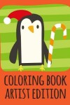 Book cover for coloring book artist edition