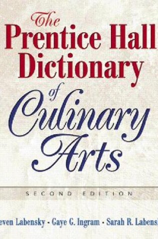 Cover of Pearson Dictionary of Culinary Arts, The