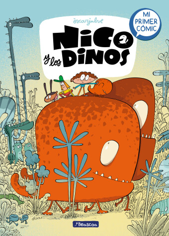 Book cover for Mi primer cómic / Nico and the Dinos: My First Comic