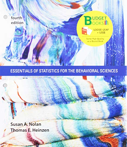 Book cover for Loose-Leaf Version for Essentials of Statistics for the Behavioral Sciences & Launchpad for Essentials of Statistics for the Behavioral Sciences (Six-Months Access)