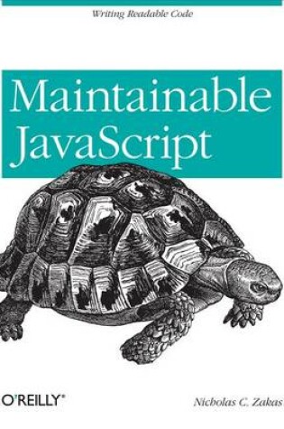 Cover of Maintainable JavaScript