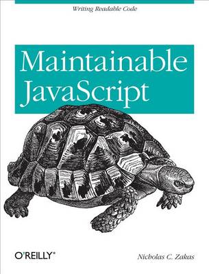 Book cover for Maintainable JavaScript