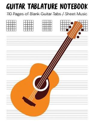 Cover of Guitar Tablature Notebook