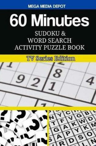 Cover of 60 Minutes Sudoku and Word Search Activity Puzzle Book