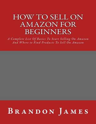 Book cover for How to Sell on Amazon for Beginners