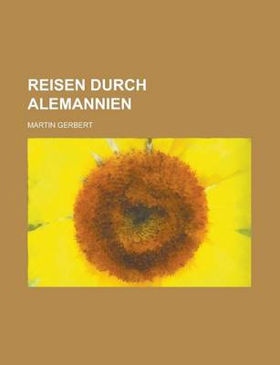 Book cover for Reisen Durch Alemannien