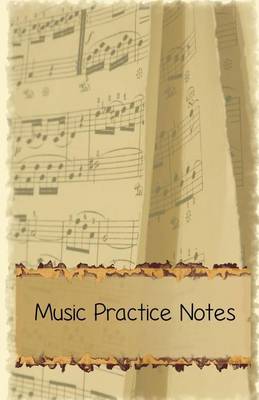 Book cover for Music Practice Notes