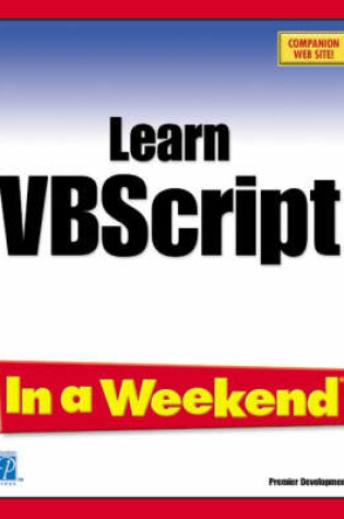 Cover of Learn VB Script in a Weekend