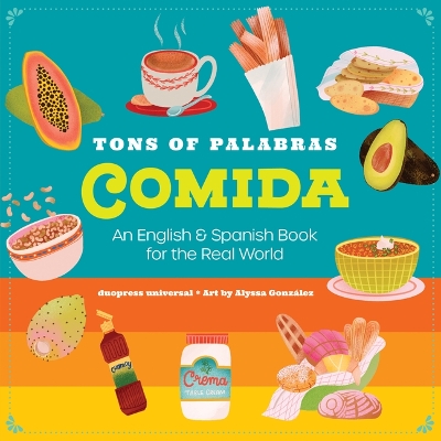 Book cover for Tons of Palabras Comida