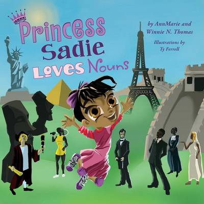 Book cover for Princess Sadie Loves Nouns