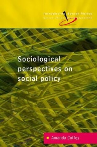 Cover of Reconceptualizing Social Policy