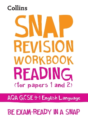 Book cover for AQA GCSE 9-1 English Language Reading (Papers 1 & 2) Workbook