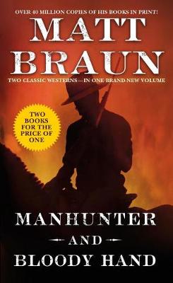 Book cover for Manhunter and Bloody Hand