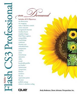 Book cover for Adobe Flash CS3 Professional On Demand