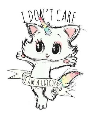 Book cover for Kitten Unicorn Composition Book