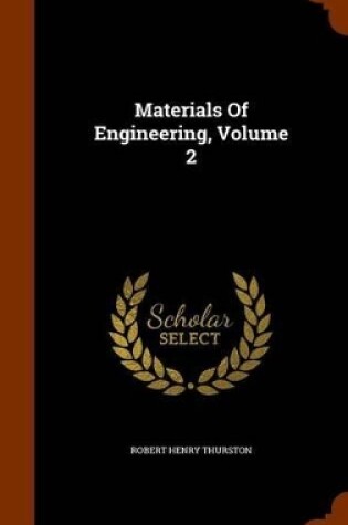 Cover of Materials of Engineering, Volume 2