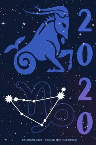 Cover of Calendar 2020 - Zodiac Sign Capricorn