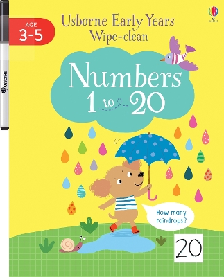 Cover of Early Years Wipe-Clean Numbers 1 to 20