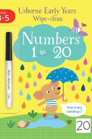 Cover of Early Years Wipe-Clean Numbers 1 to 20