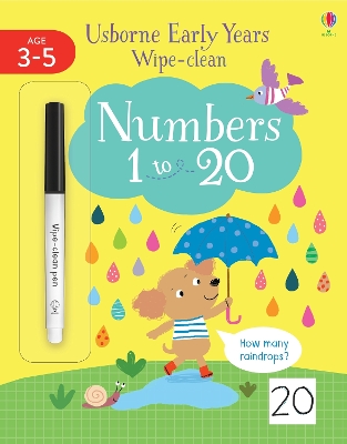 Cover of Early Years Wipe-Clean Numbers 1 to 20