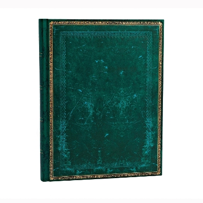 Book cover for Viridian Lined Hardcover Journal