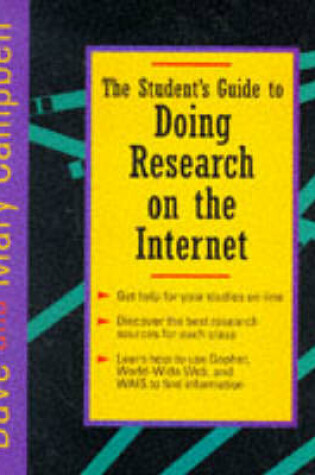 Cover of The Student's Guide to Doing Research on the Internet
