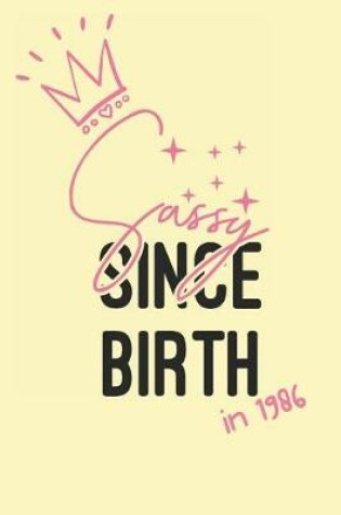 Cover of Sassy Since Birth in 1986