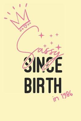 Book cover for Sassy Since Birth in 1986