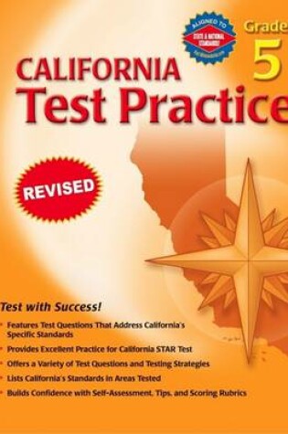 Cover of California Test Practice, Grade 5