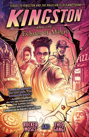Book cover for Kingston and the Echoes of Magic