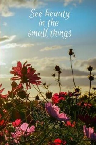 Cover of See beauty in the small things