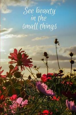 Book cover for See beauty in the small things