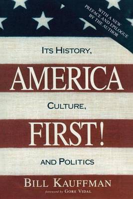 Book cover for America First!
