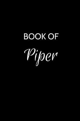 Book cover for Book of Piper