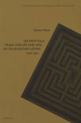 Book cover for Die Frottola