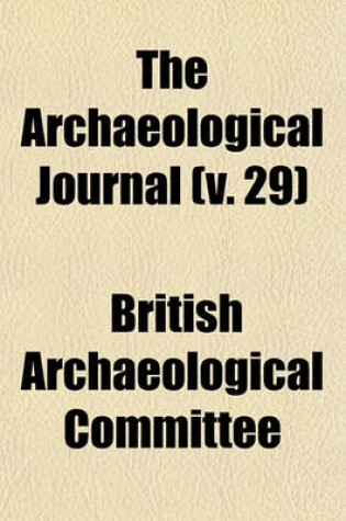 Cover of The Archaeological Journal (V. 29)