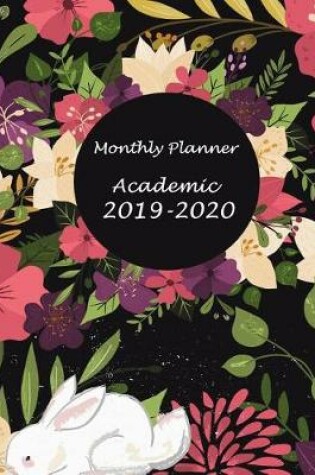 Cover of Monthly Planner Academic 2019-2020